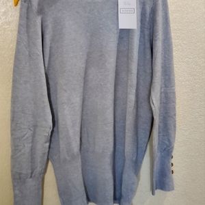 Grey turtleneck